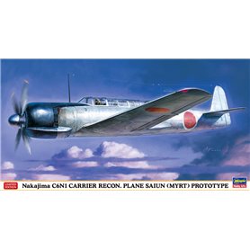 Hasegawa 07528 1/48 Nakajima C6N1 Carrier Recon. Plane Saiun (MYRT) Prototype