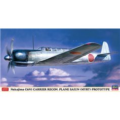 Hasegawa 1:48 Nakajima C6N1 Saiun (Myrt) - CARRIER RECONNAISSANCE PLANE PROTOTYPE - LIMITED EDITION