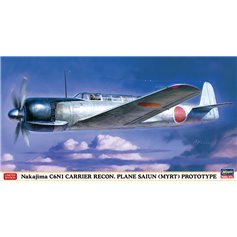 Hasegawa 1:48 Nakajima C6N1 Saiun (Myrt) - CARRIER RECONNAISSANCE PLANE PROTOTYPE - LIMITED EDITION 