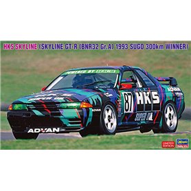Hasegawa 20670 1/24 HKS Skyline (Skyline GT-R (BNR32 Gr.A) 1993 SUGO 300 km Winner)