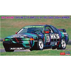 Hasegawa 1:24 HKS Skyline (Skyline GT-R (BNR32 Gr.A) 1993 - SUGO 300KM WINNER - LIMITED EDITION