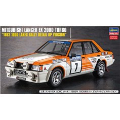 Hasegawa 1:24 Mitsubishi Lancer EX 2000 - 1982 1000 LAKES RALLY DETAIL UP VERSION - LIMITED EDITION