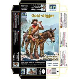 MB 1:35 THE WILD WEST - GOLD DIGGER