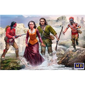 MB 35234 The Mohicans, Indian Wars Series the XVIII Century Kit No. 6