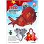 Zimi Model Q01001 Q-Men J-20 Mighty Dragon (Quick Assembly) 1/Egg