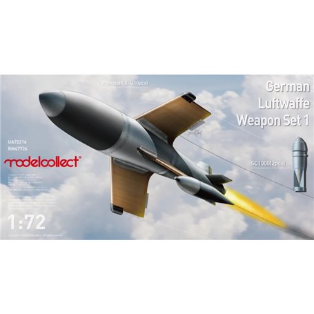 Modelcollect UA72216 German Luftwaffe Weapon Set 1