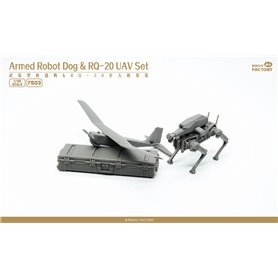 Magic Factory 7503 1/35 Armed Robot Dog & RQ-20 UAV Set