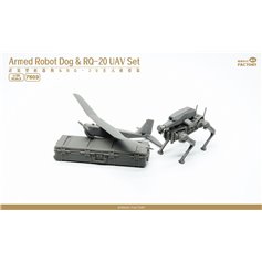 Magic Factory 1:35 ARMED ROBOT DOG AND RQ-20 UAV SET