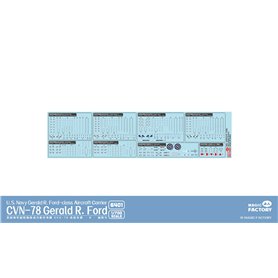 Magic Factory 6401 1/700 U.S. Navy Gerald R. Ford-Class Aircraft Carrier CVN-78 Gerald R. Ford