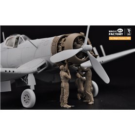 Magic Factory 1:48 GROUND SERVICE CREW SET