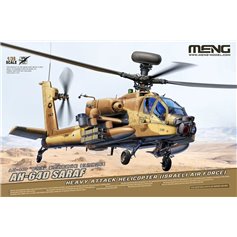 Meng 1:35 AH-64D SARAF - HEAVY ATTACK HELICOPTER - ISRAELI AIR FORCE