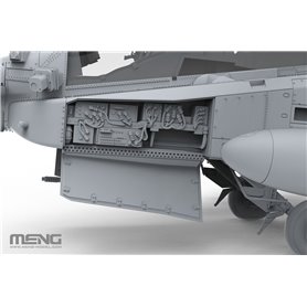 Meng QS-005 AH-64D SARAF Heavy Attack Helicopter (Israeli Air Force)