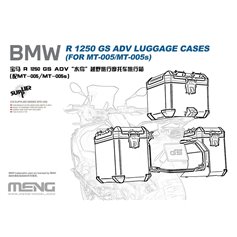 Meng 1:9 BMW R 1250 GS ADV LUGGAGE CASES