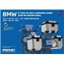 Meng SPS-091S BMW R 1250 GS ADV Luggage Cases (For MT-005/MT-005s) (Pre-colored Edition)