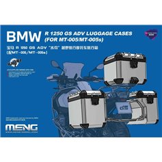 Meng 1:9 BMW R 1250 GS ADV LUGGAGE CASES - PRE-COLORED EDITION