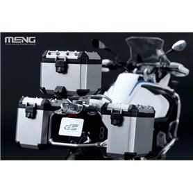 Meng 1:9 BMW R 1250 GS ADV LUGGAGE CASES - PRE-COLORED EDITION