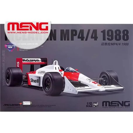 Meng RS-005 McLaren MP4/4 1988 (Pre-colored Edition) 1/12