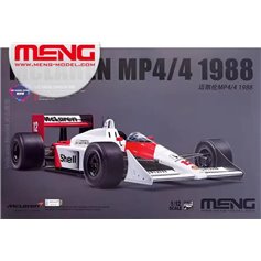 Meng 1:12 McLaren MP4/4 1988 - PRE-COLORED EDITION