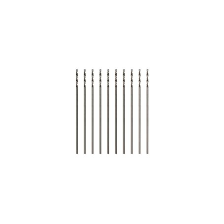 Modelcraft PDR1910-07 Precision HSS Drill Bits 0,7 mm (Pack of 10)