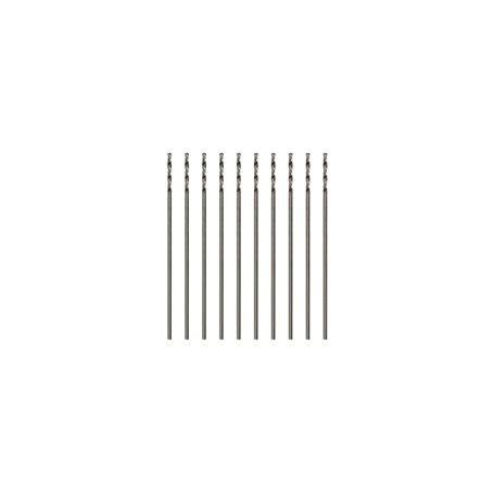 Modelcraft PDR1910-09 Precision HSS Drill Bits 0,9 mm (Pack of 10)