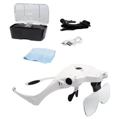 Lightcraft LC1780USB MAGNIFIER SPECTACLES AND HEADBAND