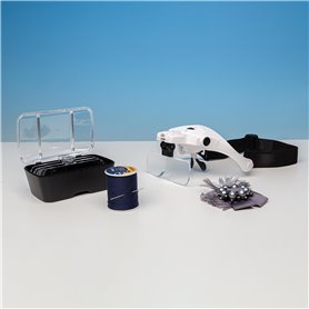 Lightcraft LC1780USB Magnifier Spectacles & Headband
