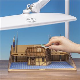Lightcraft LC8025LED-EU Pro LED Task Lamp with Dual Dimmer Function
