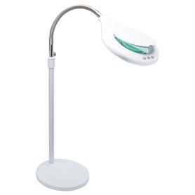 Lightcraft LC8070LED-EU LED Magnifier Lamp with Floor Stand