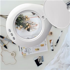 Lightcraft LC8070LED-EU LED MAGNIFIER LAMP W/FLOOR STAND