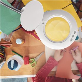 Lightcraft LC8070LED-EU LED MAGNIFIER LAMP W/FLOOR STAND