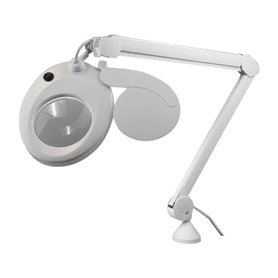 Lightcraft LC8076LED-EU LED Slim Line Magnifier Lamp