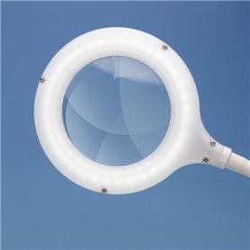 Lightcraft LC8080USB-EU Compact LED Desk Magnifier Lamp