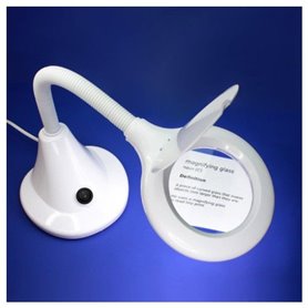 Lightcraft LC8082LED-EU LED Compact Flexi Magnifier Lamp (EU Plug)