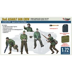 Mirage 1:72 STUG ASSAULT GUN CREW 