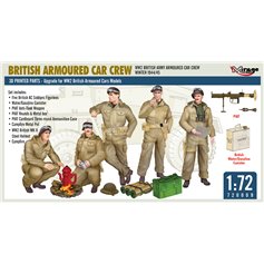 Mirage 1:72 BRITISH ARMOURED CAR CREW