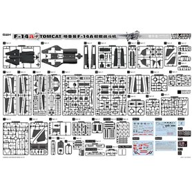 GWH 1:48 Grumman F-14A Tomcat - US NAVY