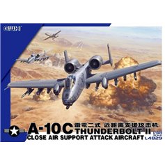 GWH 1:48 A-10C Thunderbolt II - CLOSE AIR SUPPORT ATTACK AIRCRAFT