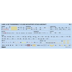 GWH 1:48 A-10C Thunderbolt II - CLOSE AIR SUPPORT ATTACK AIRCRAFT
