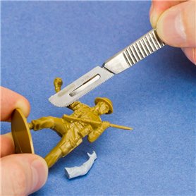 Modelcraft PKN0008-K Precision Saw Set (0,12 mm) with Scalpel Handle