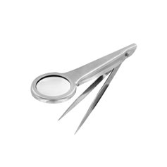 Modelcraft PTW1125 Pęseta z lupą MAGNIFIER TWEEZERS