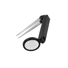 Modelcraft PTW1124 Pęseta z lupą i oświetleniem LED MAGNIFIER TWEEZERS