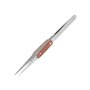 Modelcraft PTW1134 Stainless Steel Tweezers Fibre Grip / Serrated Tips