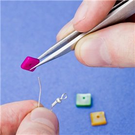 Modelcraft PTW2185-SS Very Fine Stainless Steel Tweezers (120 mm)
