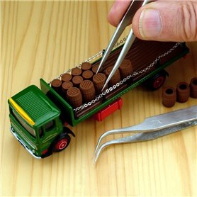 Modelcraft PTW2185-SS Very Fine Stainless Steel Tweezers (120 mm)