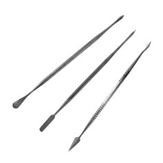 Modelcraft PDT5200-3 Nakładacze STAINLESS STEEL CARVERS SET - 3szt.