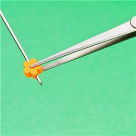 Modelcraft PTW1093-FR Fine Serrated Locking Stainless Steel Tweezers