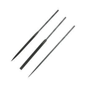 Modelcraft PKF3443-2 3 pce Precision Needle File Set Swiss Style (160 mm)