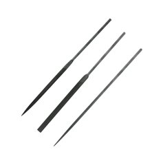 Modelcraft PKF3443-2 Zestaw pilników PRECISION NEEDLE FILE SET - 3szt.