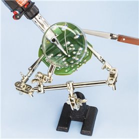 Modelcraft PCL2228 Helping Hands & Glass Magnifier