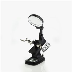 Modelcraft PCL2400 Helping Hands & LED Magnifier Workstation